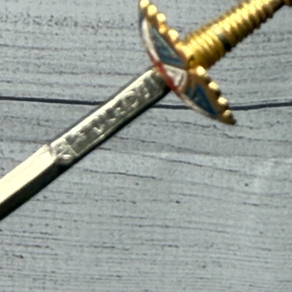 Toledo Mini Swords (18) Cocktail Picks Appetizer Skewer 2-Tier Stand Vintage MCM - Picture 14 of 14